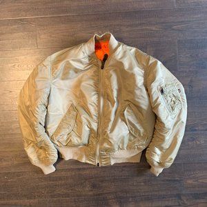 Alpha industries MA-1 Vintage Khaki size L